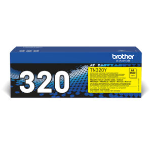 Brother TN320Y - Gelb - original - Toner