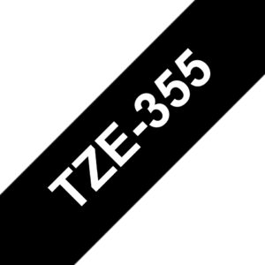 Brother TZe-355 - Standard-Klebstoff - W