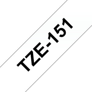 Brother TZe-151 - Selbstklebend - schwar