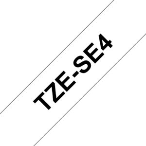 Brother TZe-SE4 - Selbstklebend - Schwar