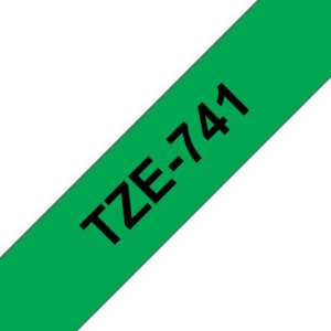 Brother TZe-741 - Selbstklebend - Schwar