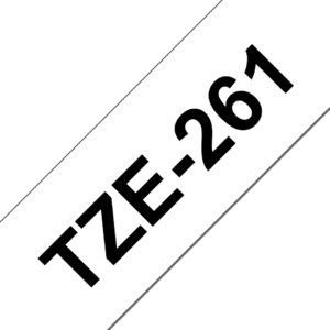 Brother TZe-261 - Selbstklebend - Schwar