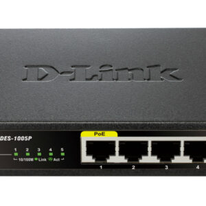 Switch / DES-1005P/E / 5x 10/100TX / dav