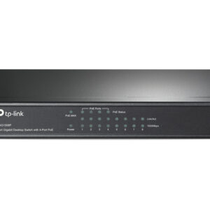 Switch / GB / 8-Port / Desktop / 4 Po