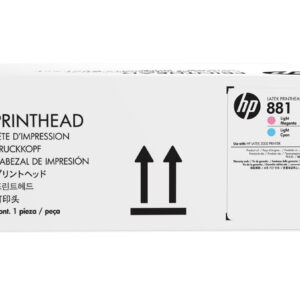 HP 881 - Hellmagentafarben, hell Cyan -