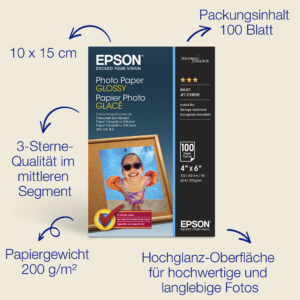 Epson - Glänzend - 102 x 152 mm - 200 g/