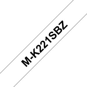 Brother M-K221SBZ - Schwarz auf Weiß - R