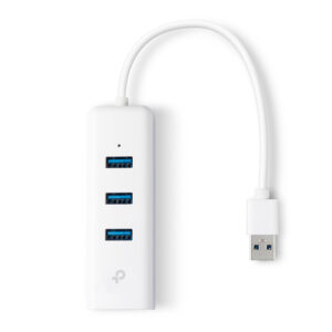 Adapter / USB 3.0 / Gigabit / mit 3-Port