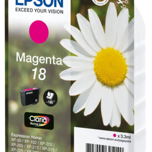 Epson 18 - 3.3 ml - Magenta - original -