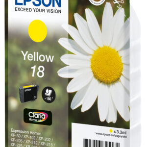 Epson 18 - 3.3 ml - Gelb - original - Ti