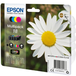 Epson 18 Multipack - 4er-Pack - 15.1 ml