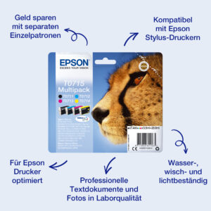 Epson T0713 - 5.5 ml - Magenta - origina