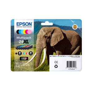 Epson 24 - 5.1 ml - hell Cyan - original