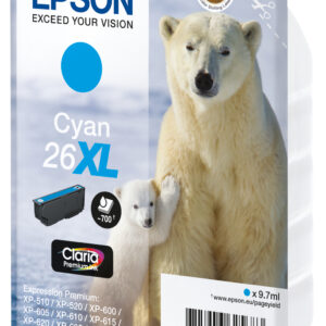 Epson 26XL - 8.7 ml - XL - Cyan - origin