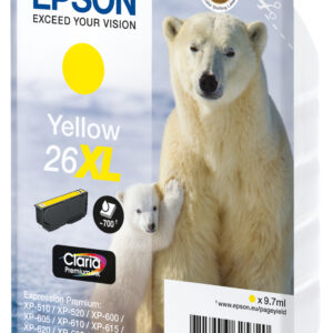 Epson 26XL - 8.7 ml - XL - Gelb - origin