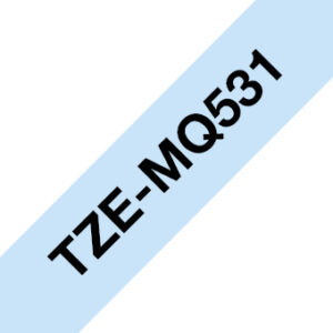 Brother TZe-MQ531 - Schwarz auf Pastellb
