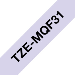Brother TZe-MQF31 - Schwarz auf Pastelll