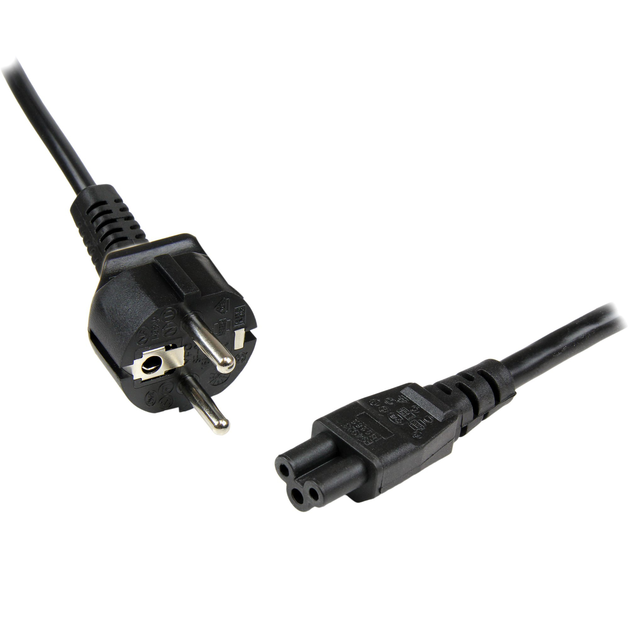 StarTech.com 2 m Laptop Ladekabel, EU Sc