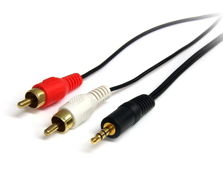 StarTech.com 90cm 3,5mm Klinke auf Cinch