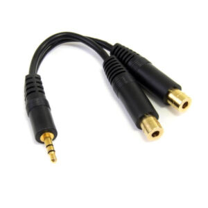 StarTech.com 15cm Stereo Splitter Kabel