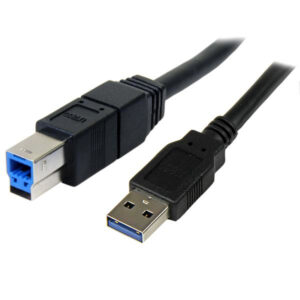 StarTech.com 3m schwarzes SuperSpeed USB