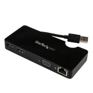 Dock, Travel - USB 3.0, HDMI or VGA