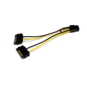 StarTech.com 15cm SATA Strom auf 6 pin P