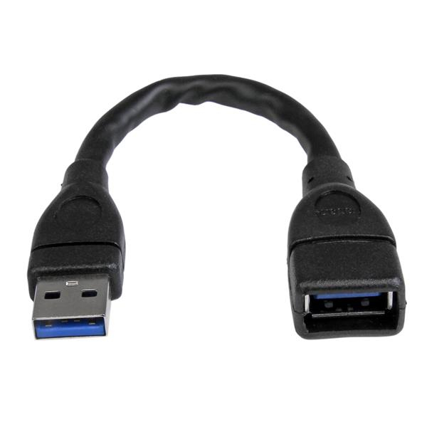 StarTech.com 15cm USB 3.0 Verlängerungsk
