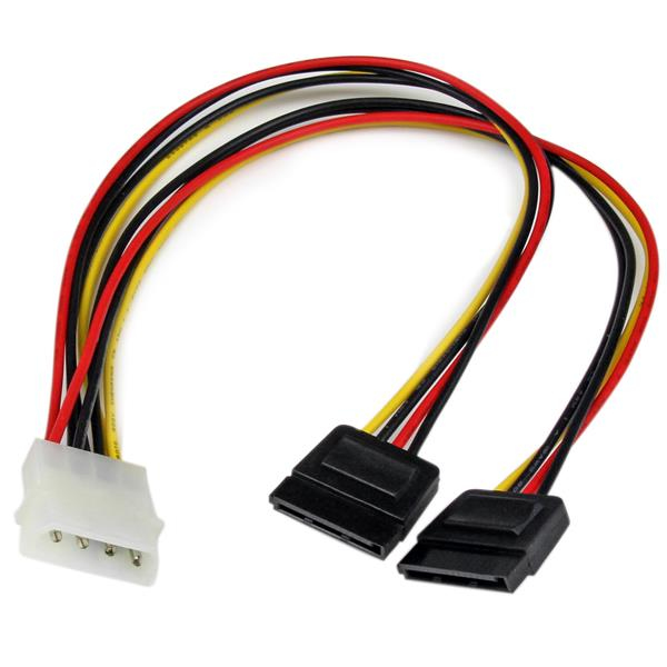 StarTech.com SATA Y-Stromkabel - Splitte