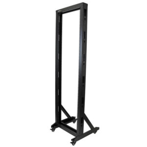 Startech 2 Post Server Rack mit Rollen -