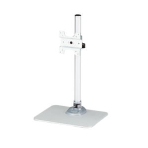 Monitor Stand - Single - Desktop, Silver