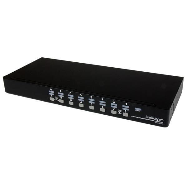 StarTech.com 16 Port 1HE USB VGA KVM Swi