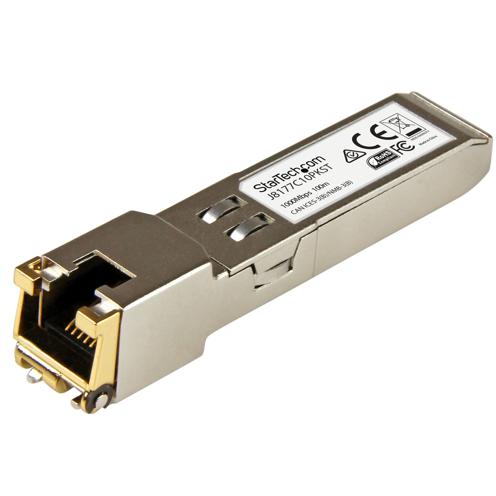 Startech Gigabit RJ45 Kupfer SFP Transce