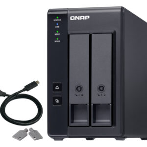 QNAP TR-002 - Festplatten-Array - 2 Schä