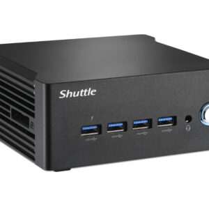 Shuttle Barebone NA10H7 Black (AMD R7-8845HS) 24/7, NPU