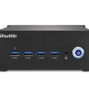 Shuttle Barebone NT10H5 Black (Core Ultra 5-125H)+++ 24/7, Dual Video, Ultra HD