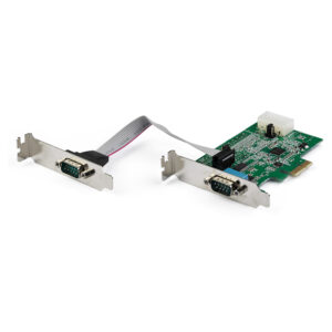Startech 2 Port Serielle PCIe RS232 Adap