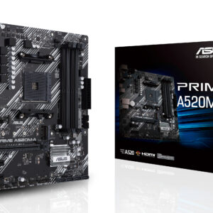 ASUS PRIME A520M-A II/CSM AM4 A520/HDMI-DVI-VGA/M.2/µATX