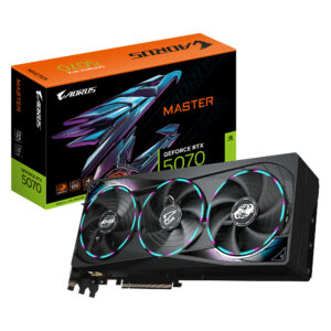 GIGA VGA 12GB RTX5070 AORUS MASTER 12G 3xDP/HDMI AORUS GeForce RTX 5070 MASTER 12G