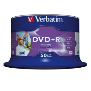 DVD ROH+R 4.7GB/ 16x Verbatim print. (50er Sp.)
