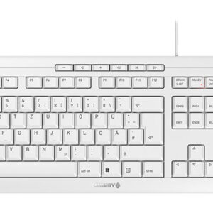 CHERRY Keyboard STREAM [DE] white grey