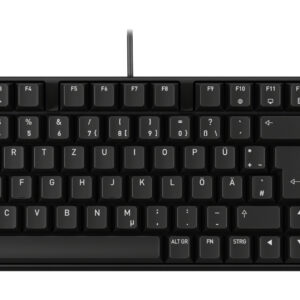 CHERRY Keyboard K37ID Industry Compact [DE] black kompaktes Industrie-Design, Kabelgebunden