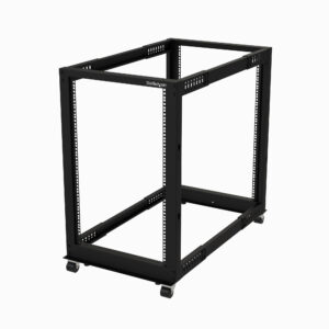 18U 19in Open Frame Server Rack 22-40in
