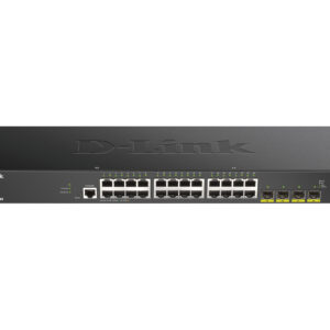 D-Link Switch DGS-1250-28X/E 24xGBit/4xSFP+ 19" Managed