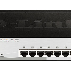 D-Link Switch DGS-1210-10P/E 8xGBit/2xSFP 19" Managed PoE (65W)