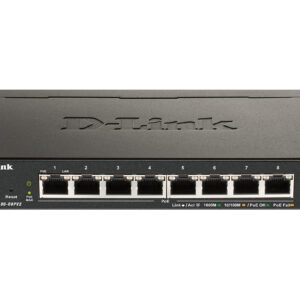 D-Link Switch DGS-1100-08PV2 8xGBit Managed PoE (64W)