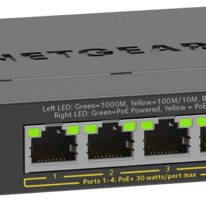 Netgear 5Port Switch 10/100/1000 GS305EP