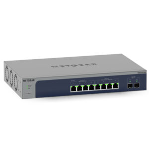 Netgear 10Port Switch 100/1000/10000 MS510TXM 8-Port Multi-Gigabit/10G Ethernet Smart Managed Pr