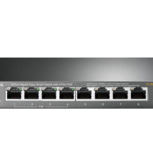 TP-LINK Switch TL-SG108PE 8xGBit (4x PoE+ / 64W) Managed