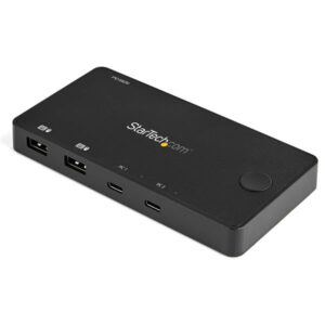 StarTech.com 2-Port USB-C KVM Switch - 4